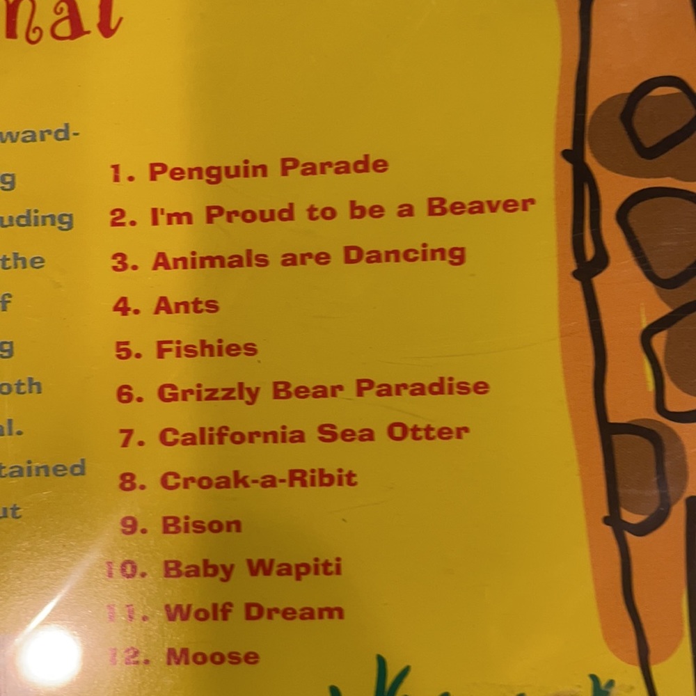 children’s audio CDs The little mermaid Singing Animal Parade Busy Town Activity - Picture 11 of 12